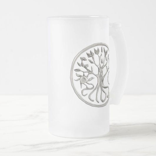 Tree of Life-Mok Matglas Bierpul (Voorkant rechts)