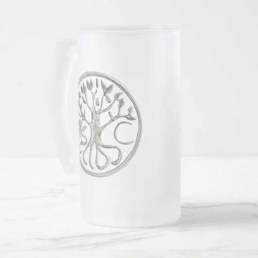 Tree of Life-Mok Matglas Bierpul (Voorkant links)