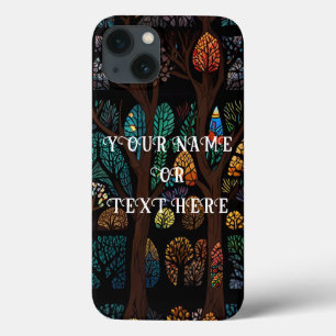 Tree of Life Mozaïek Glas iPhone 13 Hoesje
