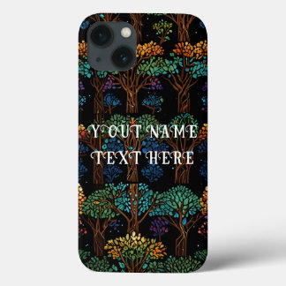 Tree of Life Mozaïek Glas iPhone 13 Hoesje