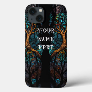 Tree of Life Mozaïek Glas iPhone 13 Hoesje