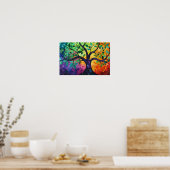 Tree of Life-ontwerp Poster (Keuken)