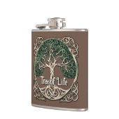 Tree of Life Papier Quilling Heupfles (Links)