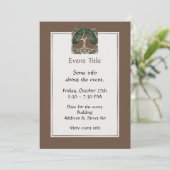 Tree of Life Papier Quilling Kaart (Staand voorkant)