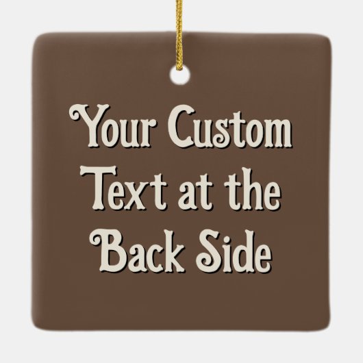 Tree of Life Papier Quilling Keramisch Ornament (Achterkant)