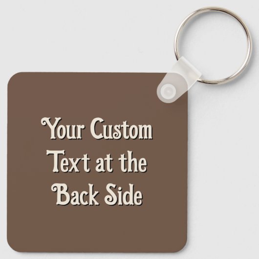 Tree of Life Papier Quilling Sleutelhanger (Achterkant)