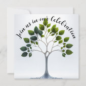 Tree of Life Party uitnodiging (Voorkant)
