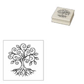 Tree of Life Rubberstempel (Gestempeld)