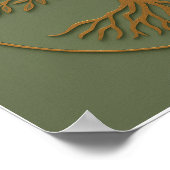 Tree of Life Sage Copper Poster (Hoek)