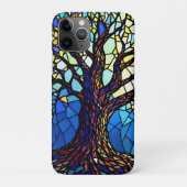 Tree of Life Shattered Glass Mosaic Case-Mate iPhone Case (Achterkant)