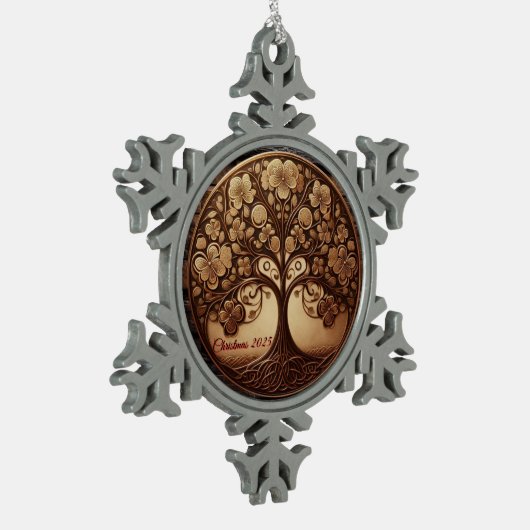 Tree of life Snowflake Ornament (Links)