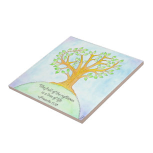 Tree of Life Tegel / Trivet Tegeltje