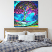 Tree of Life Truth Seeker Canvas Afdruk (Insitu (Slaapkamer))