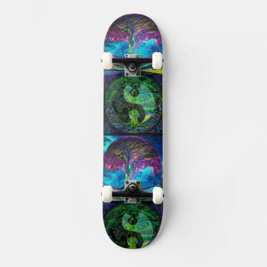 Tree of Life Truth Seeker Skateboard (Voorkant)
