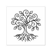 Tree of Life Zelfinktende Stempel (Design)
