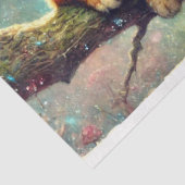 Tree of Tales Alice and Cheshire Cat Decoupage Tissuepapier (Detail)