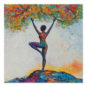 Tree Pose-Poster Perfect Poster