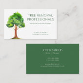 Tree Removal Professionals Visitekaartje (Voorkant / Achterkant)
