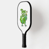 Tree Rex Dinosaurus Tyrannosaurus T-Rex Christmas Pickleball Paddle (Links)