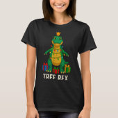 Tree Rex Funny Dinosaur Christmas  T-shirt (Voorkant)