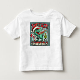 Tree Rex – Grappig Kerst T-Rex T-shirt
