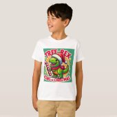 Tree Rex – Grappig Kerst T-Rex T-shirt (Voorkant volledig)