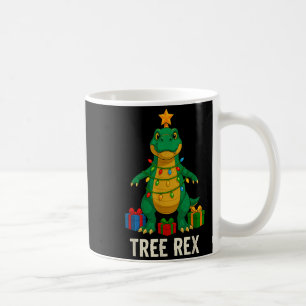 Tree Rex Grappige Dinosaurus Kerst Koffiemok