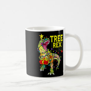 Tree Rex! Grappige Kerstmis Paleontoloog Koffiemok