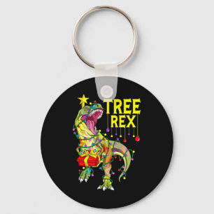 Tree Rex! Grappige Kerstmis Paleontoloog  Sleutelhanger