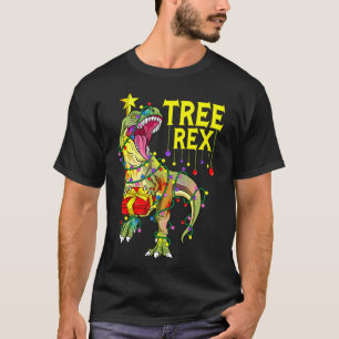 Tree Rex! Grappige Kerstmis Paleontoloog  T-shirt