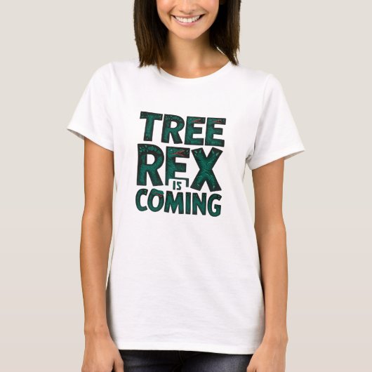 Tree Rex komt eraan T-shirt (Voorkant)