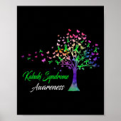 Tree Ribbon Kabuki Syndrome Awareness Poster (Voorkant)