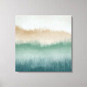 Tree Ridge Waterverf Canvas Kunst - Groen (Voorkant)