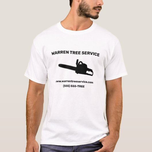 Tree Service Company T-shirt (Voorkant)