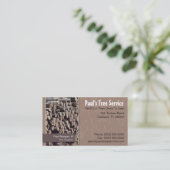 Tree Service/Firewood-Visitekaartje Visitekaartje (Staand voorkant)