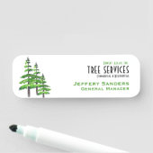 Tree Service Professional Naamplaatje (In situ)