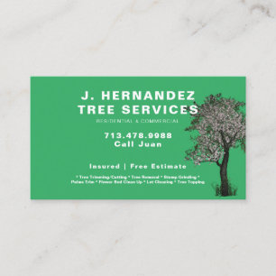 Tree-service Visitekaartje