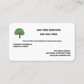 Tree Services Visitekaartje (Voorkant)