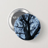 Tree Silhouette Fotograaf Button (Voorkant /achterkant)