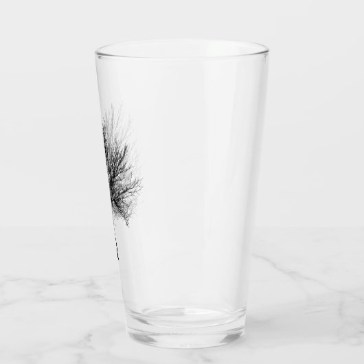 Tree Silhouette Glas (Links)