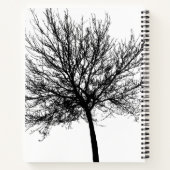 Tree Silhouette Notitieboek (Achterkant)