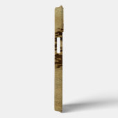 Tree Silhouette on Bronze Background Case-Mate iPhone Case (Achterkant / Rechts)