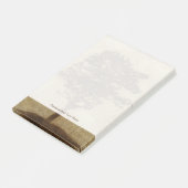 Tree Silhouette on Bronze Background Post-it® Notes (Schuin)