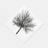 Tree Silhouette Servet (Hoek)