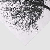 Tree Silhouette Tissuepapier (Detail)