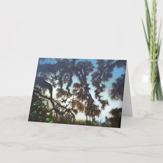 Tree & Sky wenskaart Kaart (Voorkant)