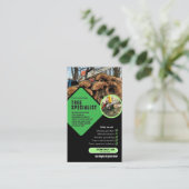 Tree Surgeon Business Card | Arborist & Tree Care  Visitekaartje (Staand voorkant)