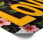 Tree Top Troubadour: Beer's Forest Song Poster (Hoek)