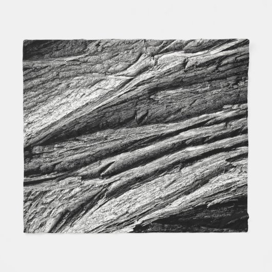 Tree tree bark tribe wood fleece deken (Voorkant (Horizontaal))