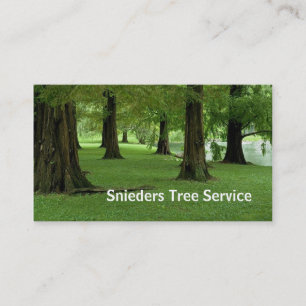 Tree Trimmer Service Visitekaartje